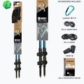 Trekking poles  Fizan Trek Pro L blue 5