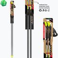 Nordic walking poles Fizan Carbon Pro yellow 6