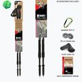 Nordic walking poles Fizan Speed beige 5