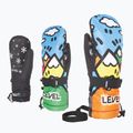 Children's snowboard gloves Level Junior Mitt pk rainbow