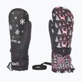 Children's ski gloves Level Junior Mitt ninja pink