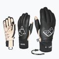 Women's ski gloves Level Ivory pk black