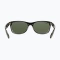 Sunglasses Ray-Ban New Wayfarer Classic matte black transparent/green g-15 5
