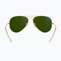 Sunglasses Ray-Ban Aviator Classic matt gold/blue polarized 5