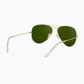 Sunglasses Ray-Ban Aviator Classic matt gold/blue polarized 6