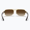 Sunglasses Ray-Ban RB3522 arista gold/brown 5