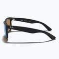 Sunglasses Ray-Ban Justin Classic matt black gum/blue mirror 7