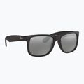 Sunglasses Ray-Ban Justin Classic matt black/silver grey mirror