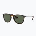Sunglasses Ray-Ban Erika Classic light havana/green g-15 4