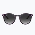 Children's sunglasses Ray-Ban RB9064S polished violet/grey gradient 2