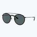 Sunglasses Ray-Ban Round Double Bridge black/blue/grey 4