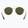 Sunglasses Ray-Ban Round Double Bridge arista gold/green g-15 5