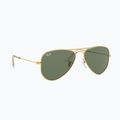Children's sunglasses Ray-Ban Aviator arista gold/dark green