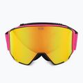 Ski goggles Neon Ice black/pink/mirror red/amber 3