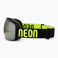 Ski goggles Neon Beam black/yellow/mirror bronze 4