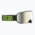 Ski goggles Neon Beam black/yellow/mirror bronze