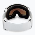 Ski goggles Neon Beam white/white/mirror acciaio 3