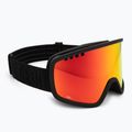 Ski goggles Neon Force Otg black/black/mirror red