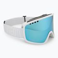 Ski goggles Neon Force Otg white/white/mirror acciaio
