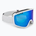 Ski goggles Neon Force Otg white/white/mirror blue
