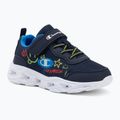 Children's shoes Champion Funfair Print B PS Low Cut new navy/bright atomic teal