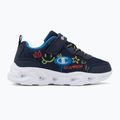 Children's shoes Champion Funfair Print B PS Low Cut new navy/bright atomic teal 2