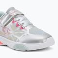 Children's shoes Champion Wave Tri G PS Low Cut silver/blue burgundy/imperial light blue 7