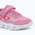 Children's shoes Champion Funfair Print G PS Low Cut blue burgundy/flash/fluorescent pink 7