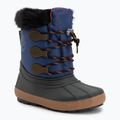 Children's snow boots BOATILUS Nippy 02 Sint. Leather green/blue