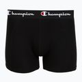 Men's boxers Champion Trunk Knit oxford grey melange/oxford grey melange/black 4