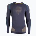 Men's thermal active sweatshirt UYN Evolutyon UW Shirt charcoal/gold/atlantic