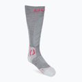 Women's ski socks UYN Ski Touring silver/fuchsia