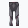 Men's thermoactive pants UYN Evolutyon UW Medium charcoal/white/red