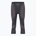 Men's thermoactive pants UYN Evolutyon UW Medium charcoal/white/red 2