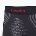 Men's thermoactive pants UYN Evolutyon UW Medium charcoal/white/red 3