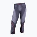 Men's thermoactive pants UYN Evolutyon UW Medium charcoal/white/red 5