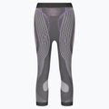 Women's thermoactive pants UYN Evolutyon UW Medium anthracite melange/raspberry/purple 2
