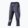 Women's thermoactive pants UYN Evolutyon UW Medium anthracite melange/raspberry/purple 6
