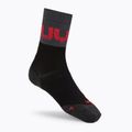 Men's cycling socks UYN Light black /grey/hibiscus