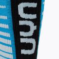 Women's snowboard socks UYN Ski Snowboard turquoise/black 3