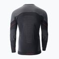 Men's thermal active sweatshirt UYN Evolutyon Comfort UW Shirt charcoal/white/red 5
