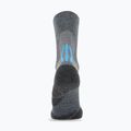 Women's socks Uyn Trekking 2IN Merino Mid mid grey/turquoise 3