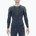 Men's thermal sweatshirt UYN Resilyon UW Shirt Round Neck dark blue/yellow 6