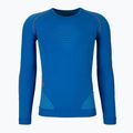 Men's thermal active sweatshirt UYN Evolutyon UW Shirt blue/blue/orange shiny