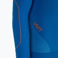 Men's thermal active sweatshirt UYN Evolutyon UW Shirt blue/blue/orange shiny 3