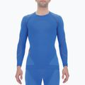 Men's thermal active sweatshirt UYN Evolutyon UW Shirt blue/blue/orange shiny 4