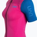 Women's cycling jersey UYN Garda magenta/cyan 7