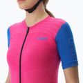 Women's cycling jersey UYN Garda magenta/cyan 3