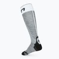 Men's ski socks UYN Ski One Merino grey melange/white 2