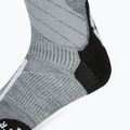Men's ski socks UYN Ski One Merino grey melange/white 3